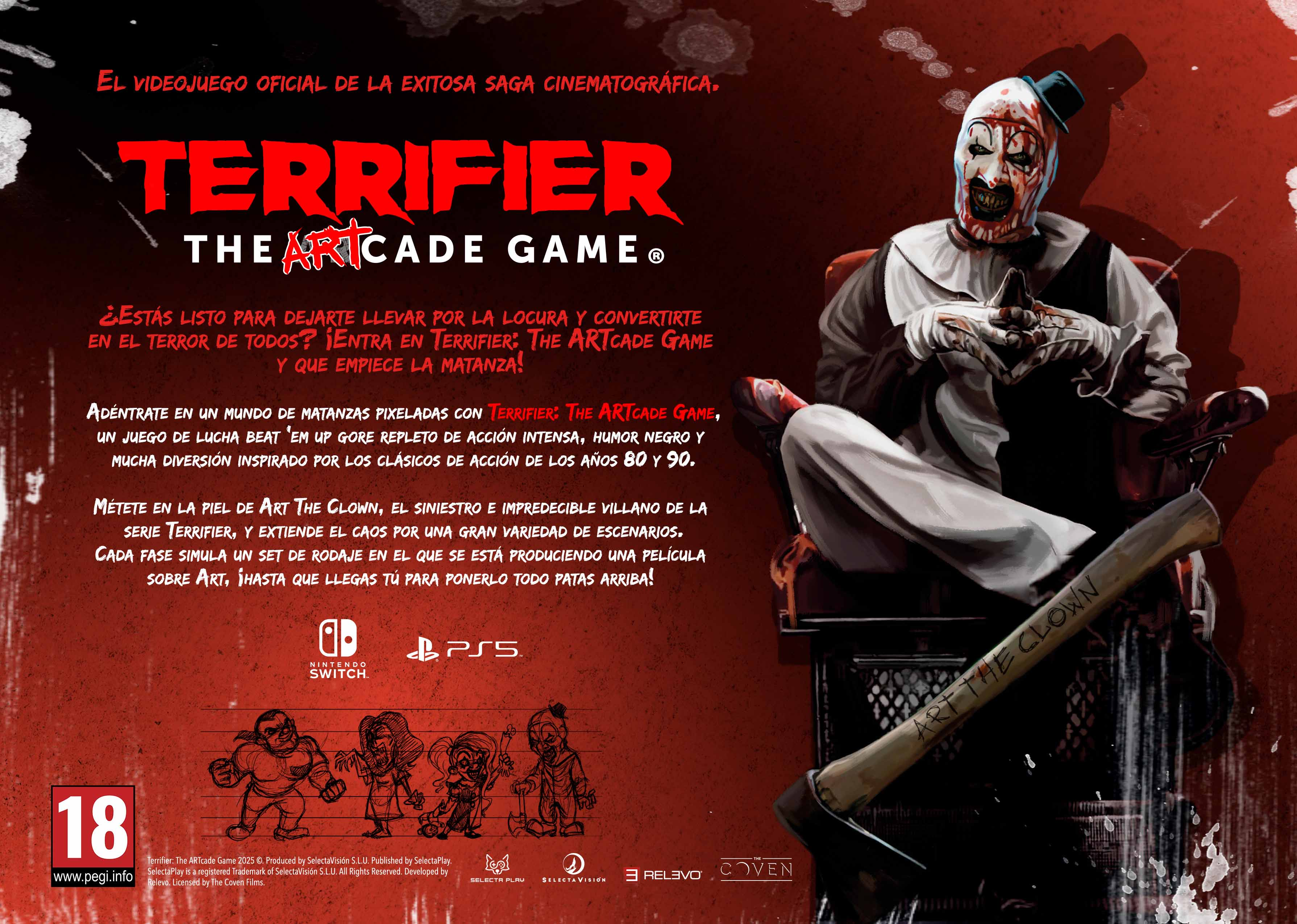 Terrifier The Artcade Game