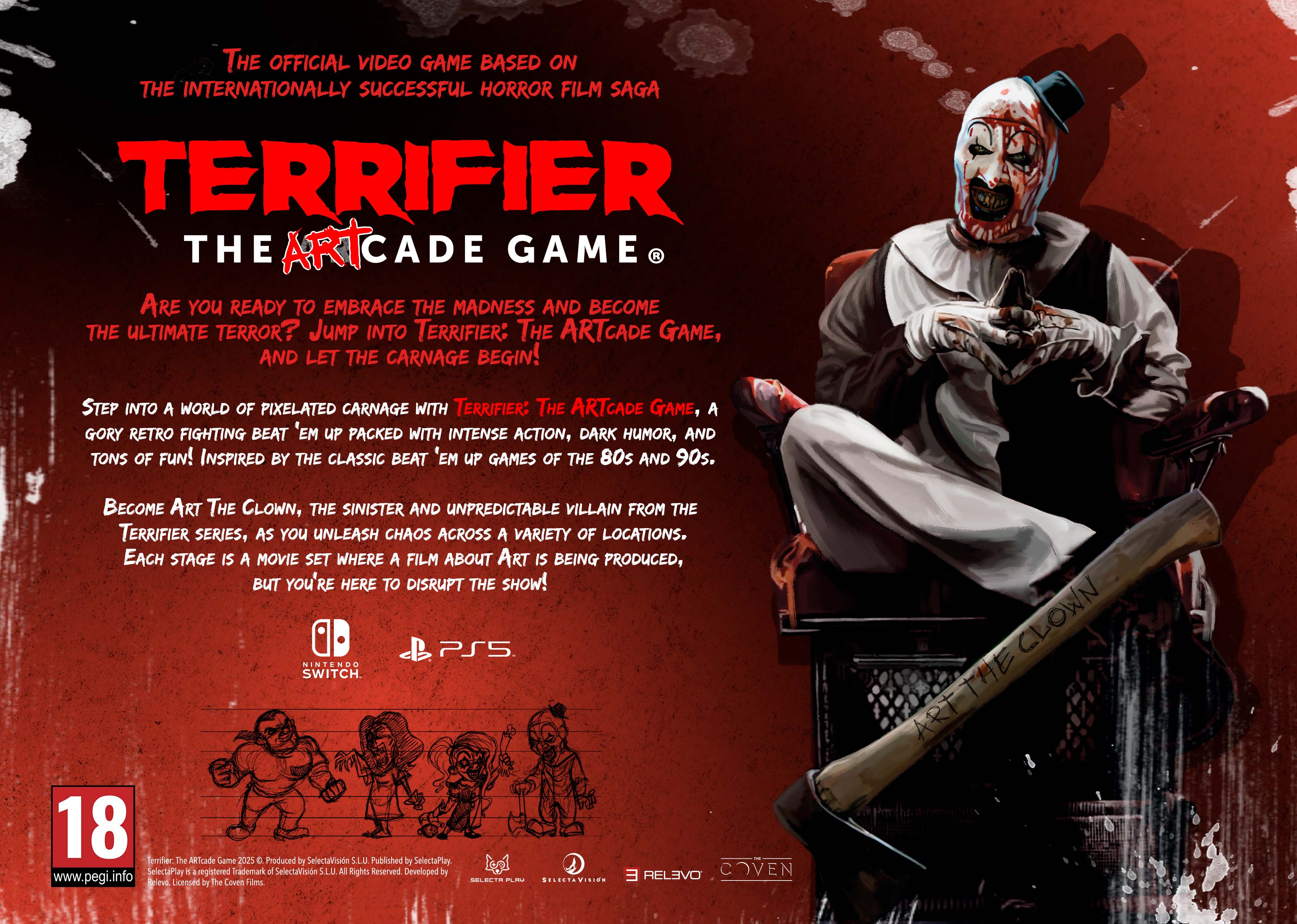 Terrifier The Artcade Game