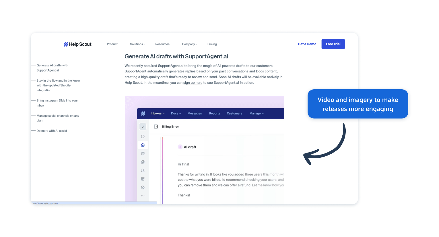 Helpscout release notes