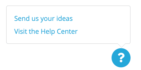 This is what your help center widget should look like.