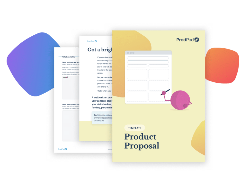 product proposal template from ProdPad product management software