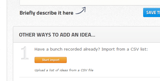 Start-Import-button